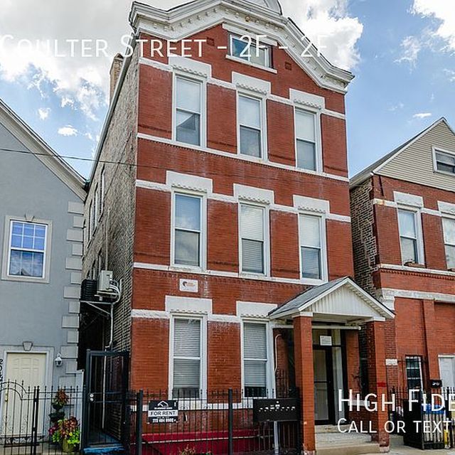 2049 W. Coulter St.: After · from the west